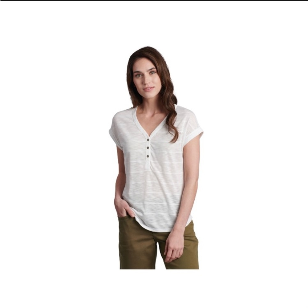 KUHL Aryn short sleeve Henley, Size: Large - Picture 7 of 7